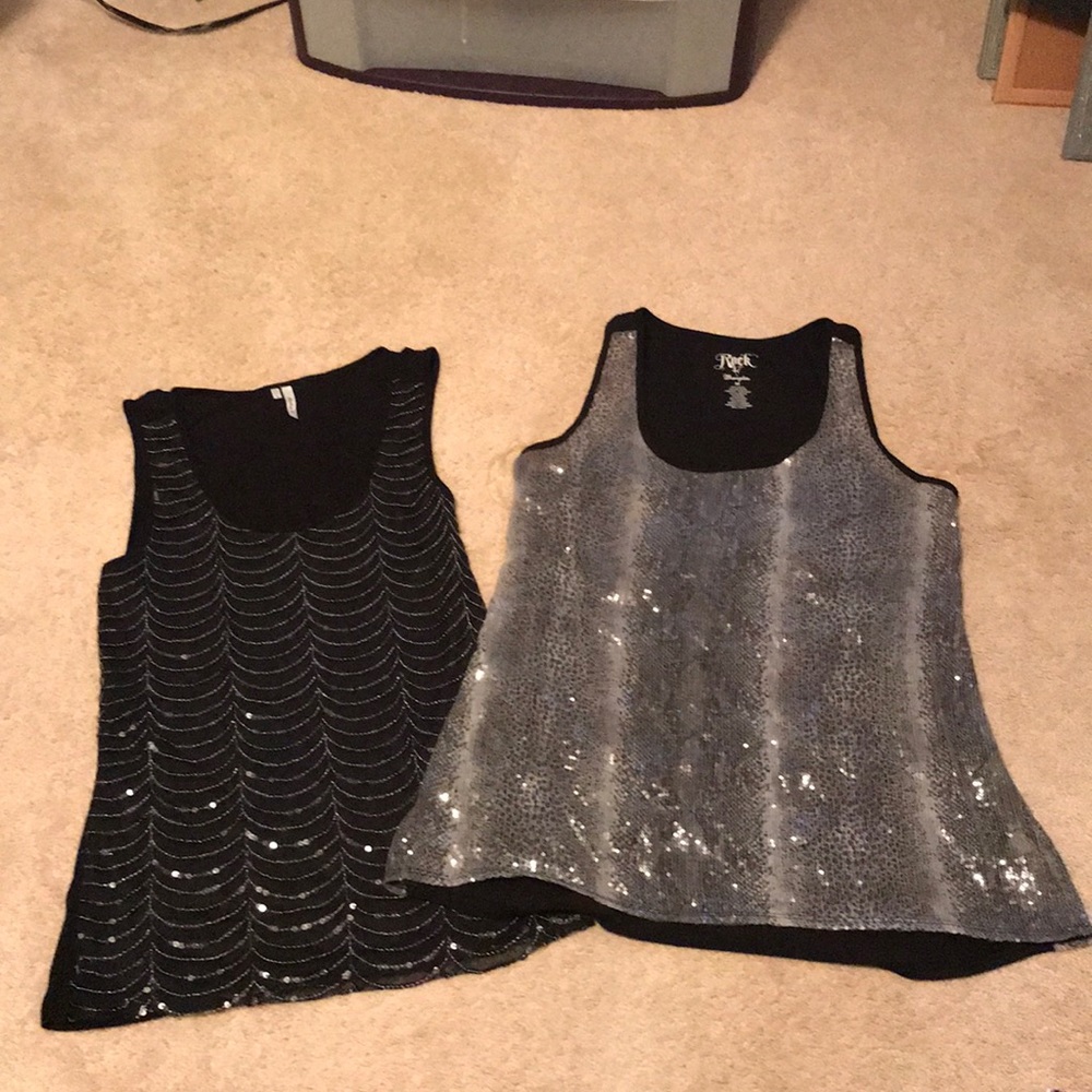 Two tank tops